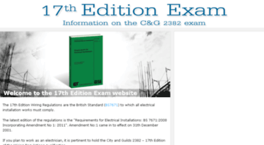 17th-edition-exam.co.uk