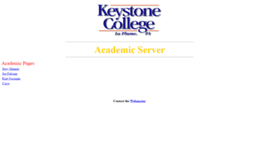 academic.keystone.edu