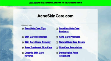 acneskincare.com