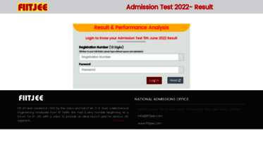 admissiontest10.fiitjee.com