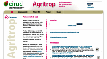 agritrop.cirad.fr