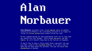 alan.norbauer.com