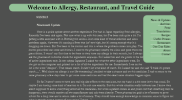 allergyrestaurantguide.com