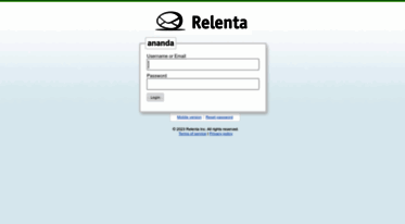 ananda.relenta.com