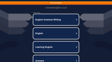 answerenglish.co.uk