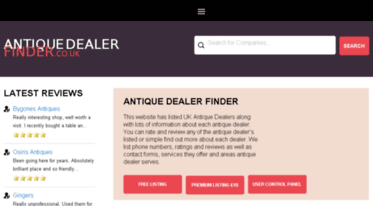 antiquedealerfinder.co.uk