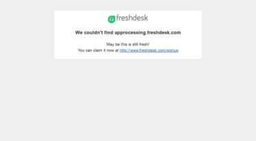 approcessing.freshdesk.com