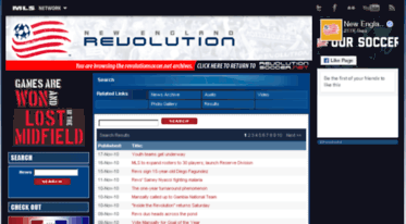 archive.revolutionsoccer.net