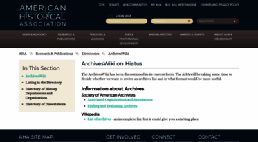 archiveswiki.historians.org