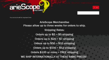 ariescopemerchandise.goodsie.com