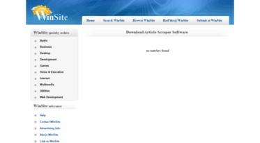 article-scraper.winsite.com