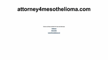 attorney4mesothelioma.com