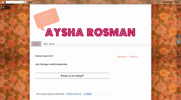 aysha-rosman.blogspot.com