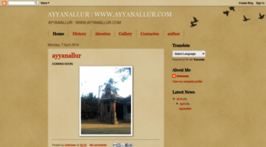ayyanallur.blogspot.com