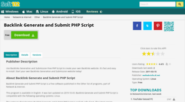 backlink-generate-and-submit-php-script.soft112.com