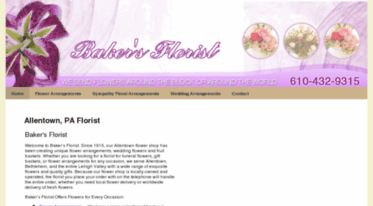 bakersflorist-flowershop.com