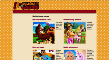 barbie-horse.goldhairgames.com