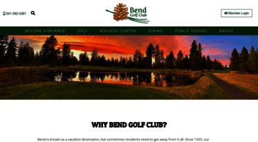 bendgolfclub.com