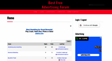 bestfreeadvertisingforum.com