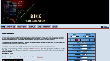 bikecalculator.com