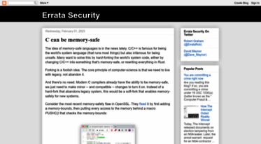blog.erratasec.com