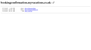 bookingconfirmation.myvacations.co.uk
