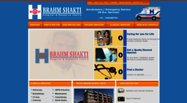 brahmshaktihospital.com
