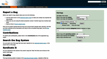 bugs.mysql.com
