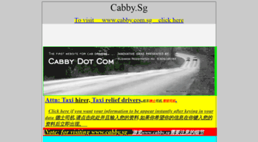 cabby.sg