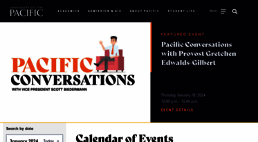 calendar.pacific.edu