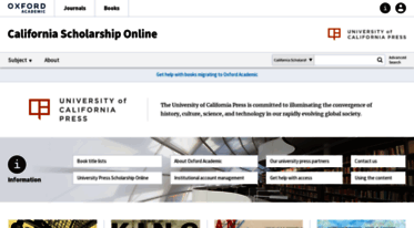 california.universitypressscholarship.com