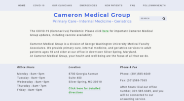 cameronmedicalgroup.com