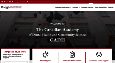 canadianacademyofdentalhygiene.ca