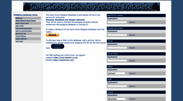 canecorsopedigree.com