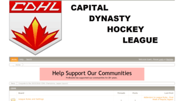 capitaldynastyhockey.proboards.com
