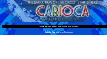 cariocaproductions.wantickets.com