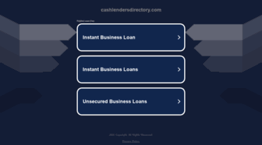 cashlendersdirectory.com