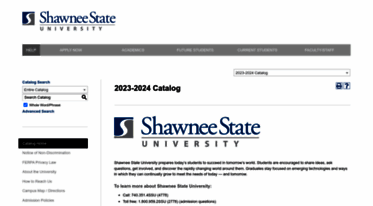 catalog.shawnee.edu