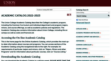 catalog.union.edu