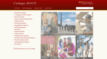 catalogue2014.usc.edu
