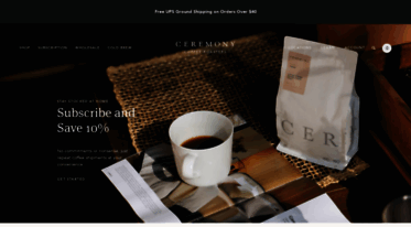 ceremonycoffee.com
