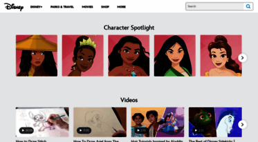 characters.disney.com