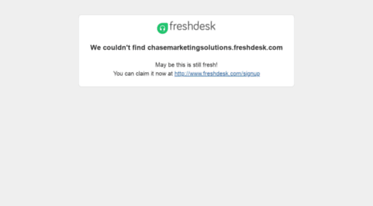 chasemarketingsolutions.freshdesk.com