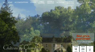 chateauchambiers.com