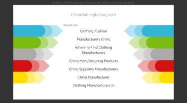 chinaclothingfactory.com