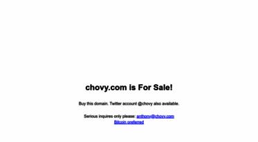 chovy.com