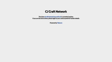 cjcraftnetwork.buycraft.net