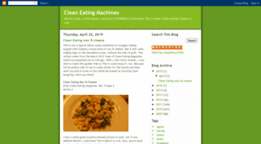 cleaneatingmachine.blogspot.com