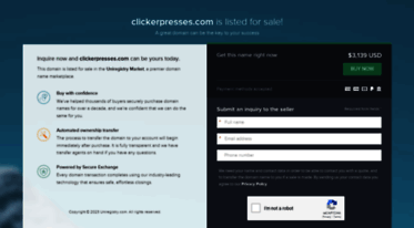 clickerpresses.com