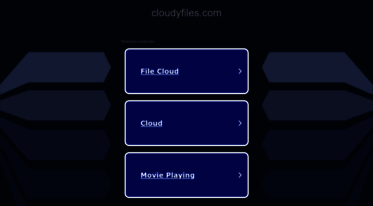 cloudyfiles.com